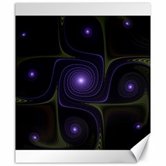 Fractal Colors Pattern Abstract Canvas 20  X 24  by Pakrebo