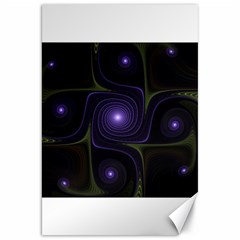 Fractal Colors Pattern Abstract Canvas 20  X 30  by Pakrebo