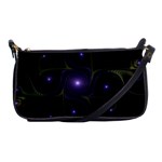 Fractal Colors Pattern Abstract Shoulder Clutch Bag Front