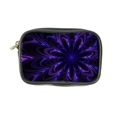 Fractal Blue Mandala Digital Coin Purse by Pakrebo