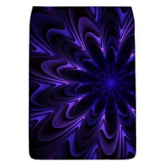 Fractal Blue Mandala Digital Removable Flap Cover (l) by Pakrebo