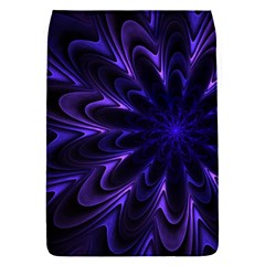 Fractal Blue Mandala Digital Removable Flap Cover (s) by Pakrebo