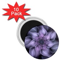 Fractal Flower Lavender Art 1 75  Magnets (10 Pack)  by Pakrebo