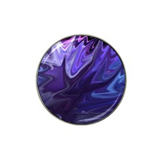 Deep Space Stars Blue Purple Hat Clip Ball Marker by Pakrebo