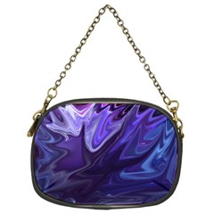 Deep Space Stars Blue Purple Chain Purse (two Sides) by Pakrebo