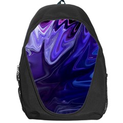 Deep Space Stars Blue Purple Backpack Bag by Pakrebo