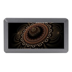 Fractal Stripes Abstract Pattern Memory Card Reader (mini) by Pakrebo