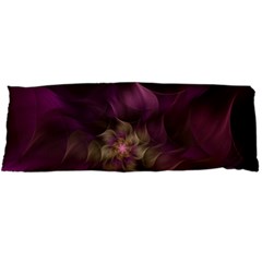 Fractal Pink Lavender Flower Bloom Body Pillow Case Dakimakura (two Sides) by Pakrebo