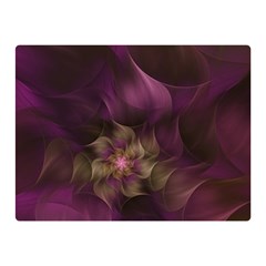 Fractal Pink Lavender Flower Bloom Double Sided Flano Blanket (mini)  by Pakrebo