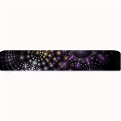 Fractal Spheres Glitter Design Small Bar Mats