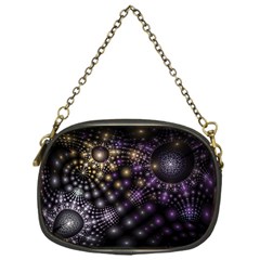 Fractal Spheres Glitter Design Chain Purse (one Side) by Pakrebo