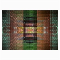 Fractal Design Pattern Decorative Large Glasses Cloth (2 Sides) by Pakrebo