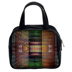 Fractal Design Pattern Decorative Classic Handbag (two Sides) by Pakrebo