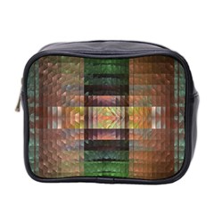 Fractal Design Pattern Decorative Mini Toiletries Bag (two Sides) by Pakrebo