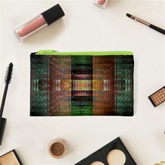 Fractal Design Pattern Decorative Cosmetic Bag (xs) by Pakrebo