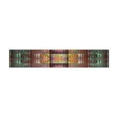 Fractal Design Pattern Decorative Flano Scarf (mini) by Pakrebo