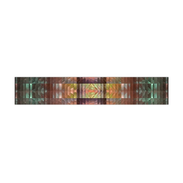 Fractal Design Pattern Decorative Flano Scarf (Mini)