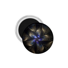 Fractal Blue Abstract Fractal Art 1 75  Magnets by Pakrebo