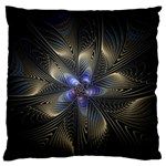 Fractal Blue Abstract Fractal Art Standard Flano Cushion Case (One Side) Front