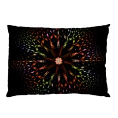 Fractal Colorful Pattern Texture Pillow Case (two Sides) by Pakrebo