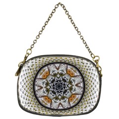 Medallion Fractal Digital Art Chain Purse (Two Sides)