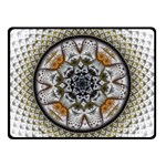 Medallion Fractal Digital Art Fleece Blanket (Small) 50 x40  Blanket Front