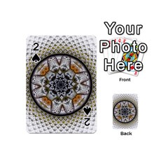 Medallion Fractal Digital Art Playing Cards 54 Designs (Mini)