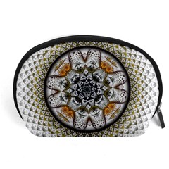 Medallion Fractal Digital Art Accessory Pouch (Large)