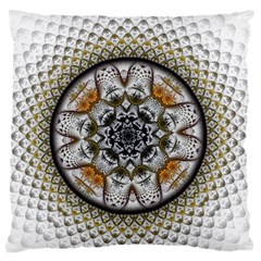 Medallion Fractal Digital Art Standard Flano Cushion Case (Two Sides)