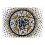 Medallion Fractal Digital Art Double Sided Flano Blanket (Mini)  35 x27  Blanket Front