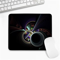 Fractal Fractal Art Multi Color Large Mousepads by Pakrebo