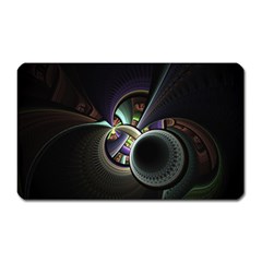 Fractal Fractal Art Multi Color Magnet (rectangular) by Pakrebo