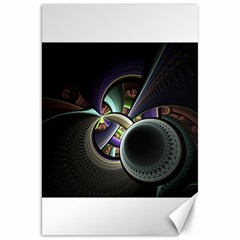 Fractal Fractal Art Multi Color Canvas 20  X 30 