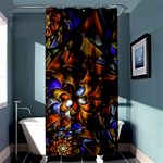 Fractal Spiral Flowers Pattern Shower Curtain 36  x 72  (Stall)  Curtain(36 X72 ) - 33.26 x66.24  Curtain(36 X72 )