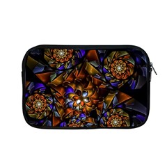 Fractal Spiral Flowers Pattern Apple Macbook Pro 13  Zipper Case by Pakrebo