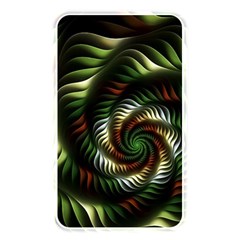 Fractal Christmas Colors Christmas Memory Card Reader (rectangular) by Pakrebo