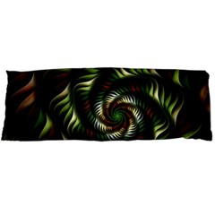 Fractal Christmas Colors Christmas Body Pillow Case Dakimakura (two Sides) by Pakrebo