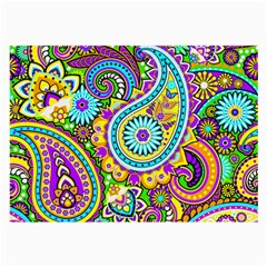 Paisley 5 Large Glasses Cloth (2 Sides) by impacteesstreetwearfive