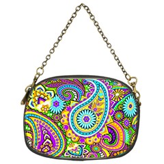 Paisley 5 Chain Purse (one Side) by impacteesstreetwearfive