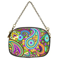 Paisley 5 Chain Purse (two Sides) by impacteesstreetwearfive