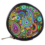 Paisley 5 Mini Makeup Bag Back