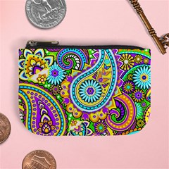 Paisley 5 Mini Coin Purse by impacteesstreetwearfive