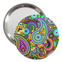 Paisley 5 3  Handbag Mirrors by impacteesstreetwearfive