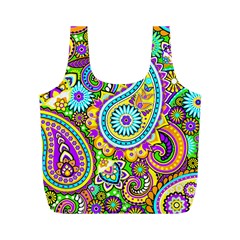 Paisley 5 Full Print Recycle Bag (m) by impacteesstreetwearfive