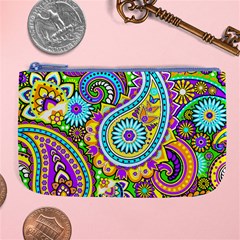 Paisley 5 Large Coin Purse by impacteesstreetwearfive