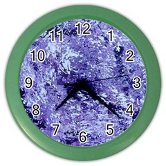 Maelstrom Color Wall Clock by WILLBIRDWELL