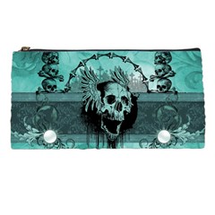 Awesome Skull With Wings Pencil Cases by FantasyWorld7