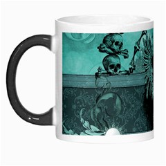 Awesome Skull With Wings Morph Mugs by FantasyWorld7