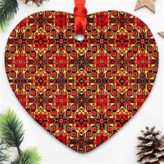 Rp 4 Heart Ornament (two Sides) by ArtworkByPatrick