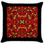 Rp 8 Throw Pillow Case (Black) Front